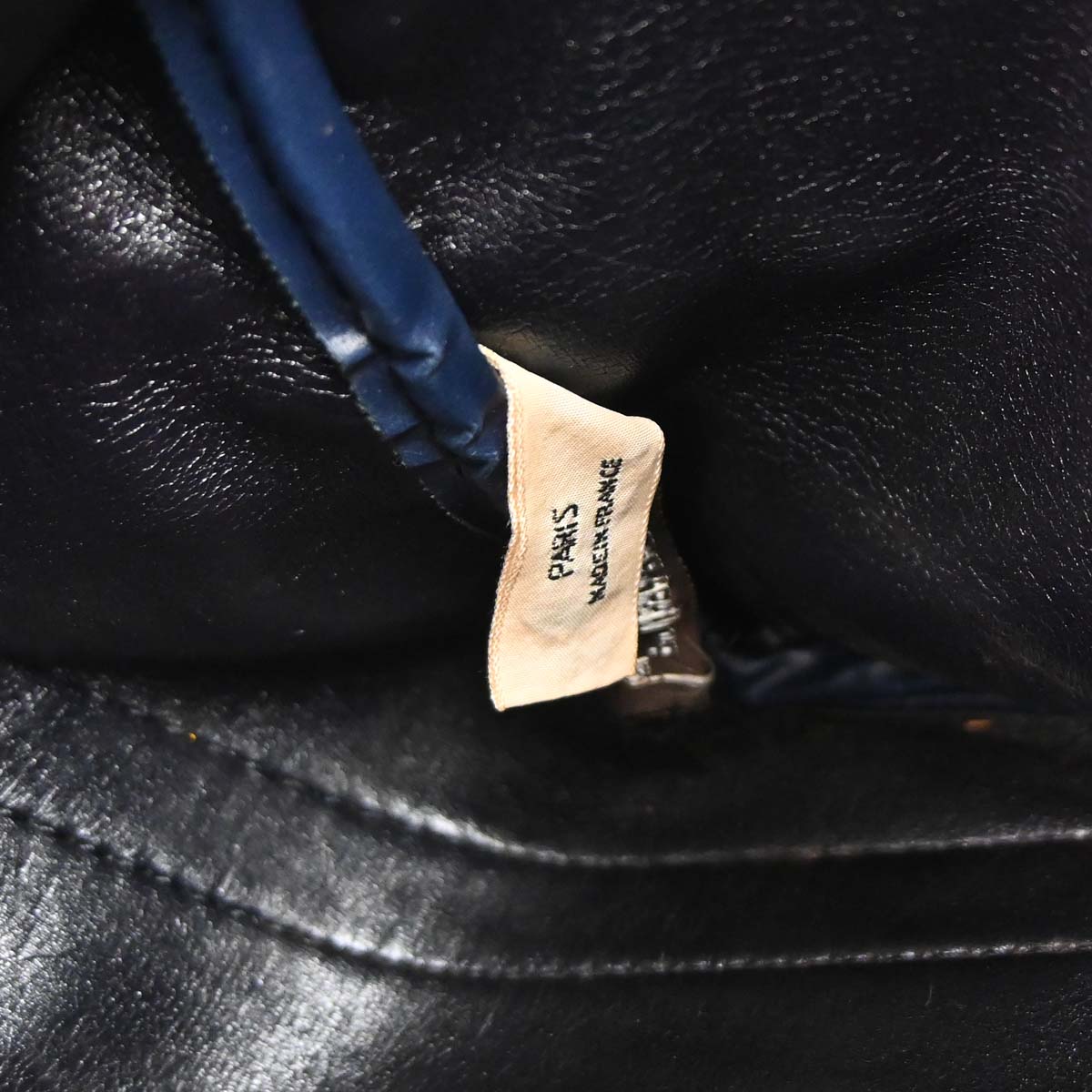 Christian Dior Beige Navy Trotter Handbag