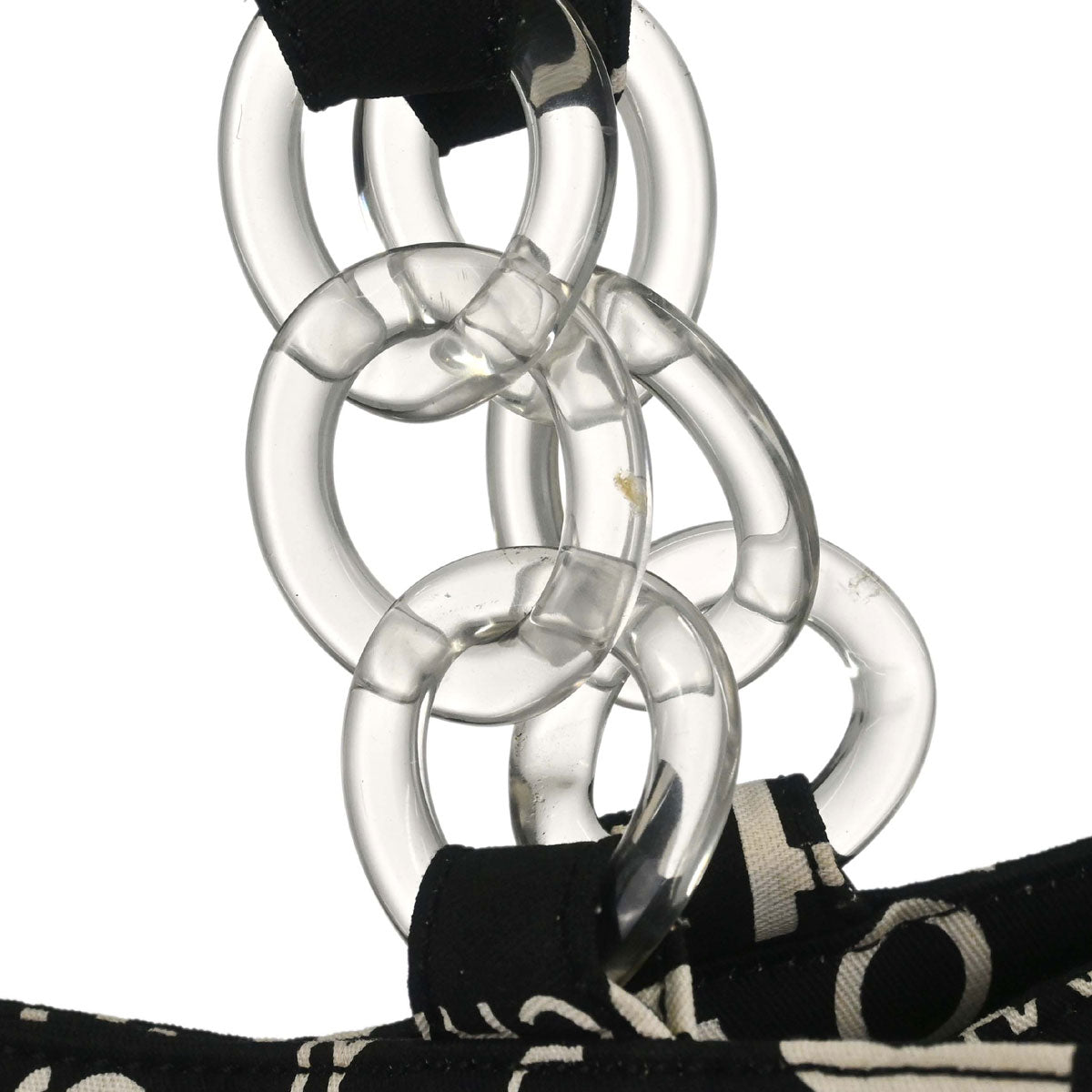 Chanel 2002-2003 Black Canvas By Sea Tote Bag