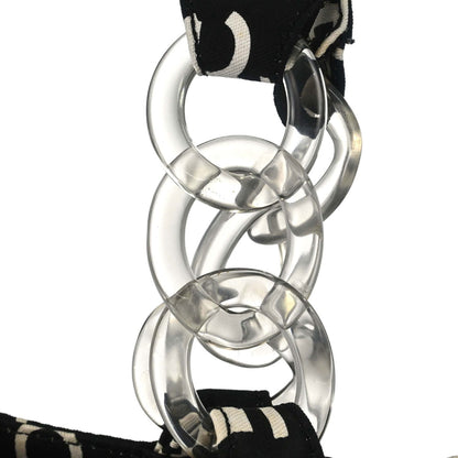 Chanel 2002-2003 Black Canvas By Sea Tote Bag