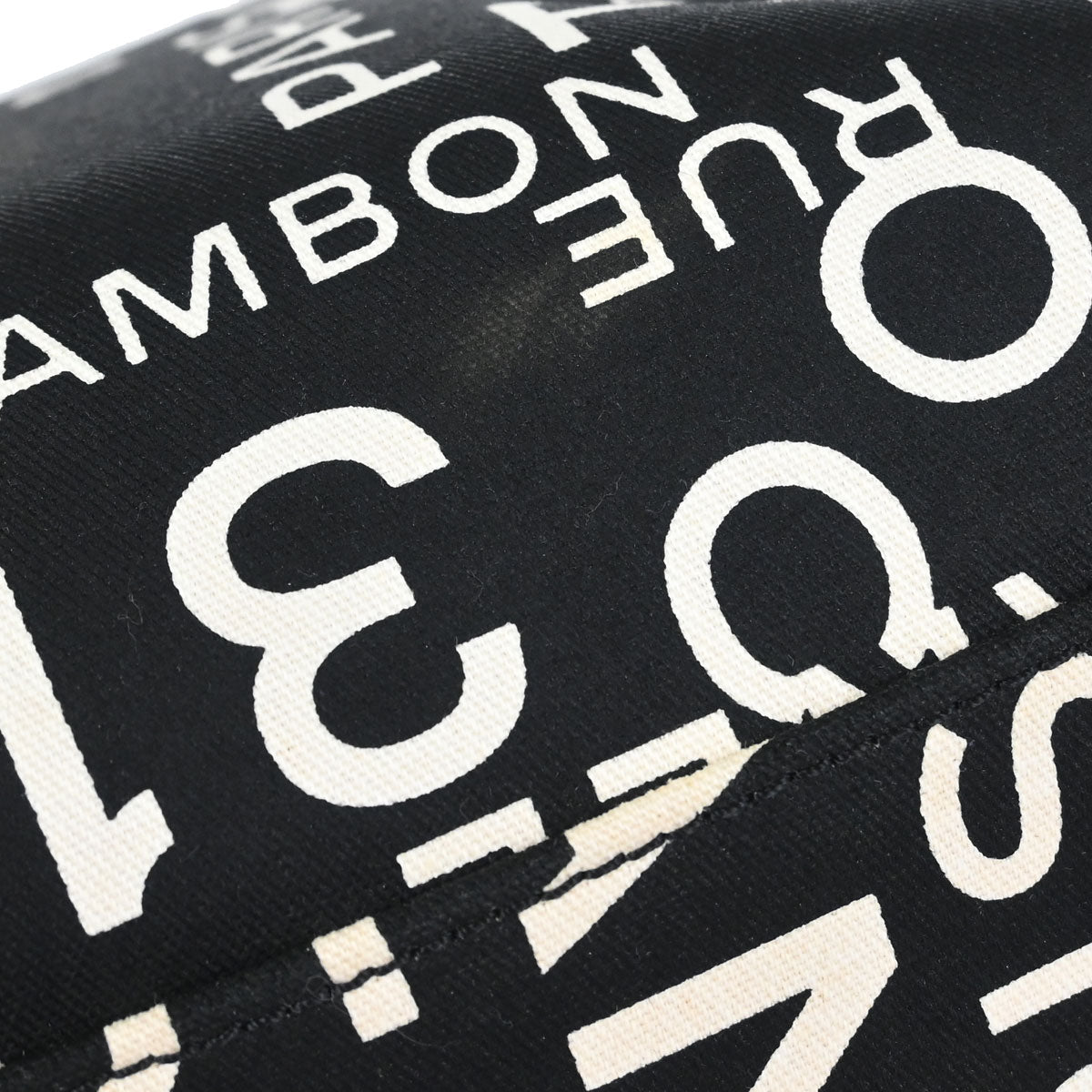 Chanel 2002-2003 Black Canvas By Sea Tote Bag