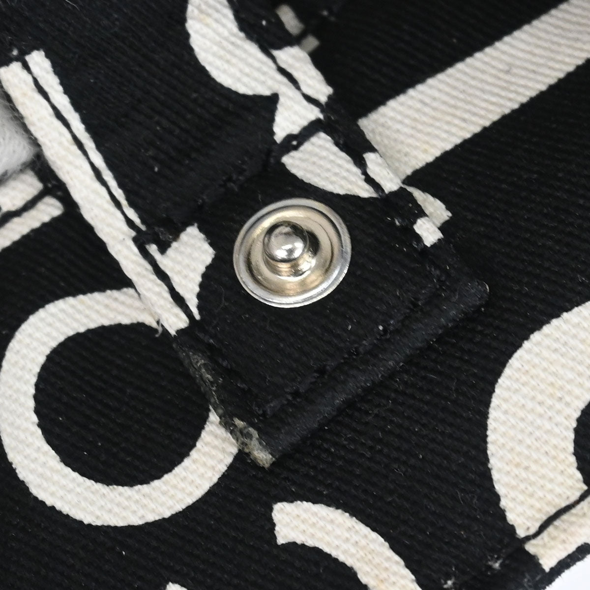 Chanel 2002-2003 Black Canvas By Sea Tote Bag