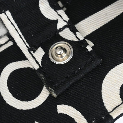 Chanel 2002-2003 Black Canvas By Sea Tote Bag
