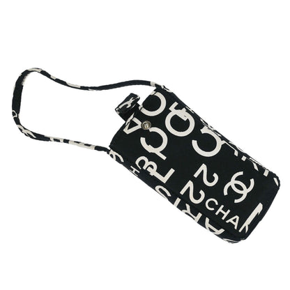 Chanel 2002-2003 Black Canvas By Sea Tote Bag