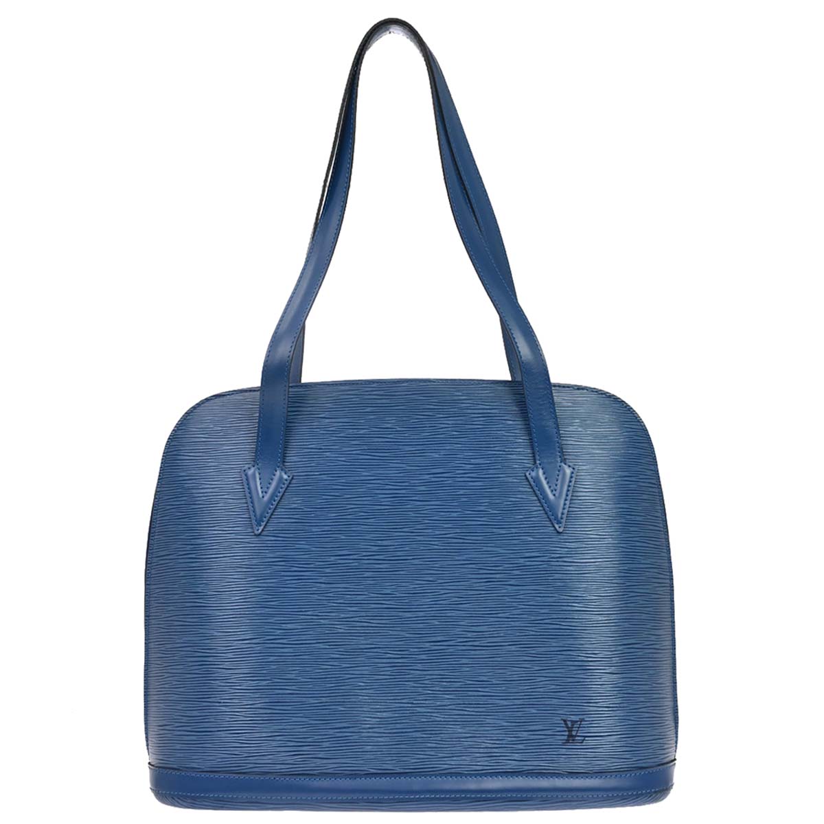 Louis Vuitton Blue Epi Lussac Shoulder Bag M52285