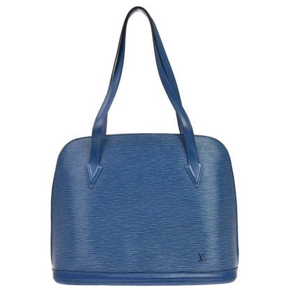 Louis Vuitton Blue Epi Lussac Shoulder Bag M52285