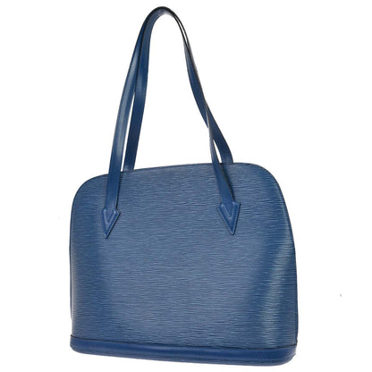 Louis Vuitton Blue Epi Lussac Shoulder Bag M52285