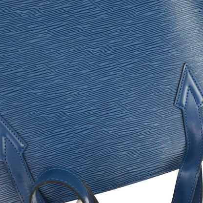 Louis Vuitton Blue Epi Lussac Shoulder Bag M52285