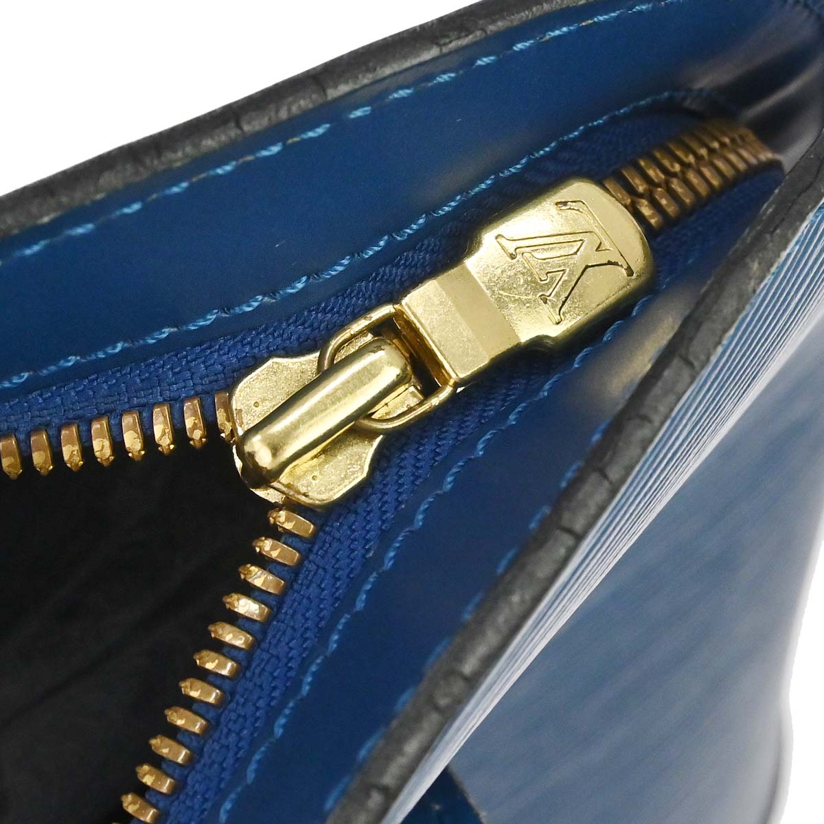 Louis Vuitton Blue Epi Lussac Shoulder Bag M52285