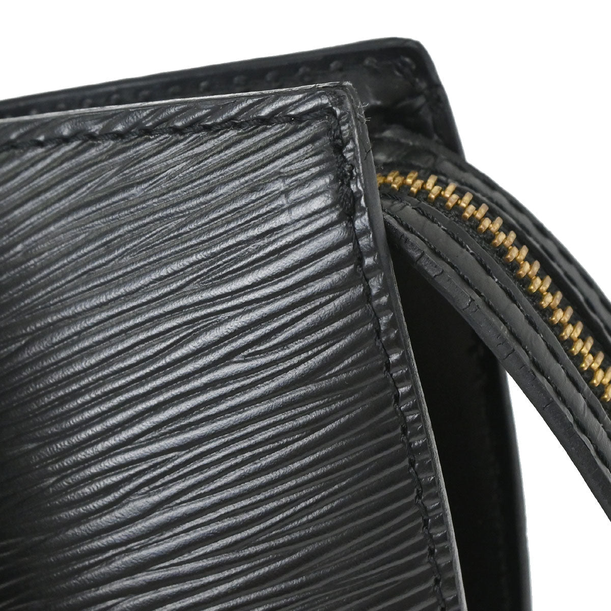 Louis Vuitton 1994 Black Epi Saint Jacques Tote Handbag M52272