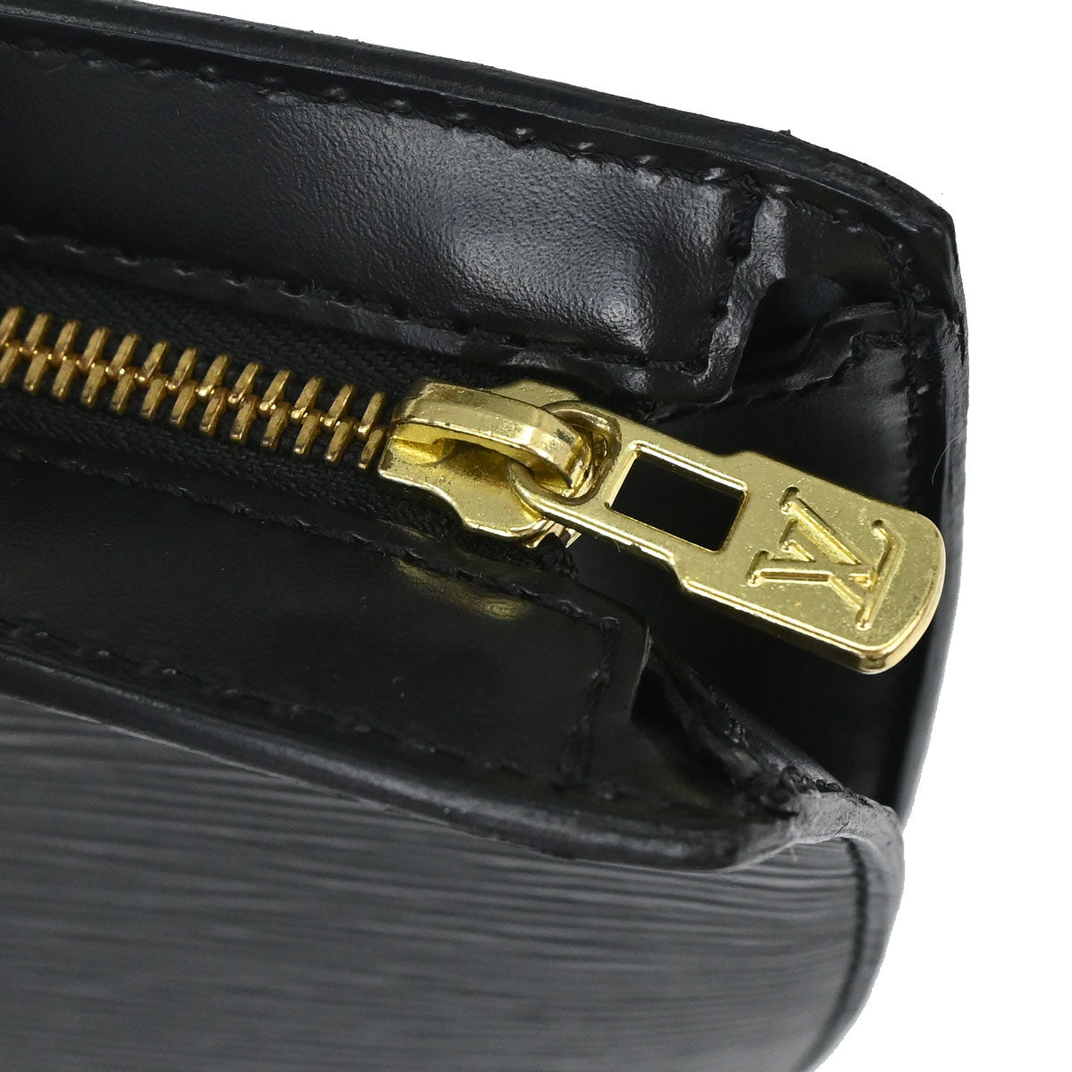 Louis Vuitton 1994 Black Epi Saint Jacques Tote Handbag M52272