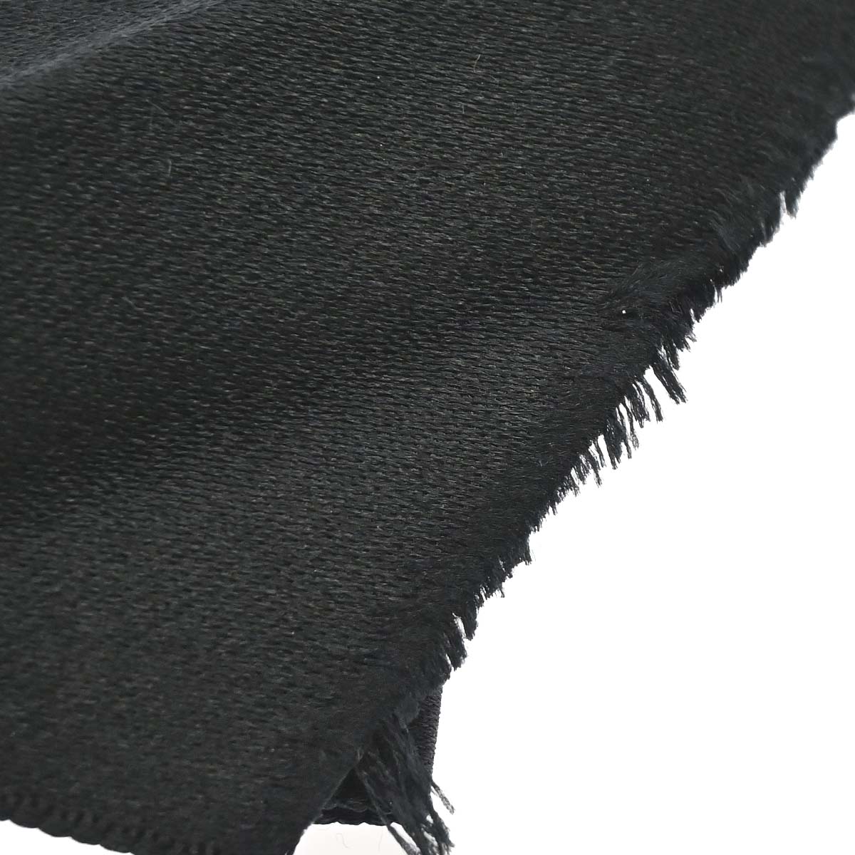 Chanel CC Bow Hair Barrette Black Satin Hair Accessories