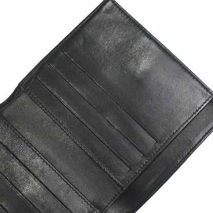 Chanel 2003-2004 Black Caviar Skin Bifold Wallet