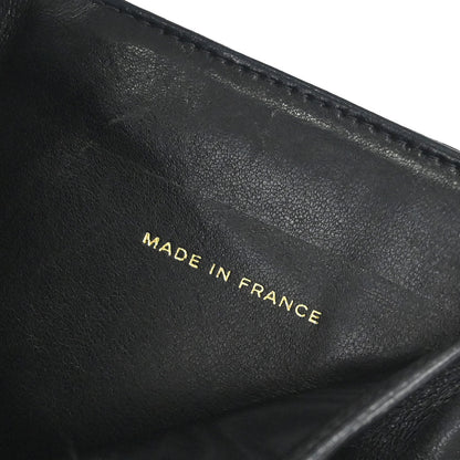 Chanel 2003-2004 Black Caviar Skin Bifold Wallet