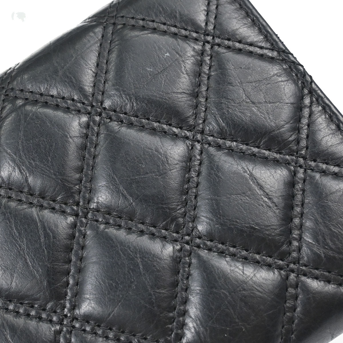 Chanel 2005-2006 Black Calfskin Paris P.NY Coin Purse Wallet