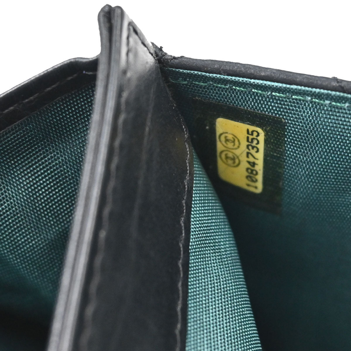 Chanel 2005-2006 Black Calfskin Paris P.NY Coin Purse Wallet