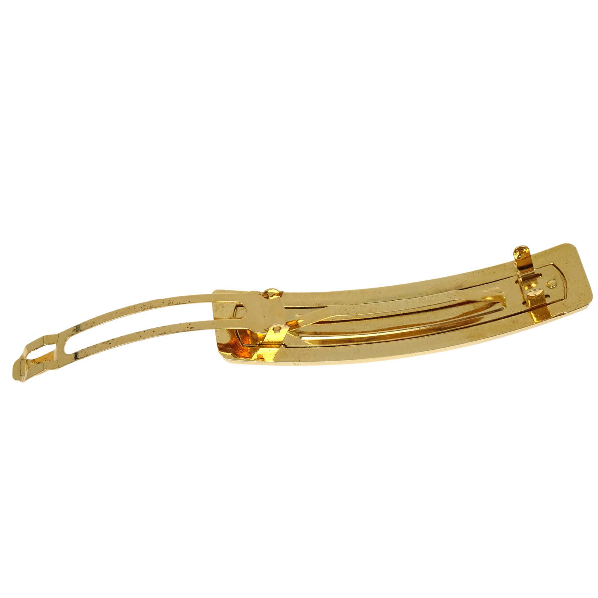 Chanel Barrette Hair Accessories Gold 71/97A