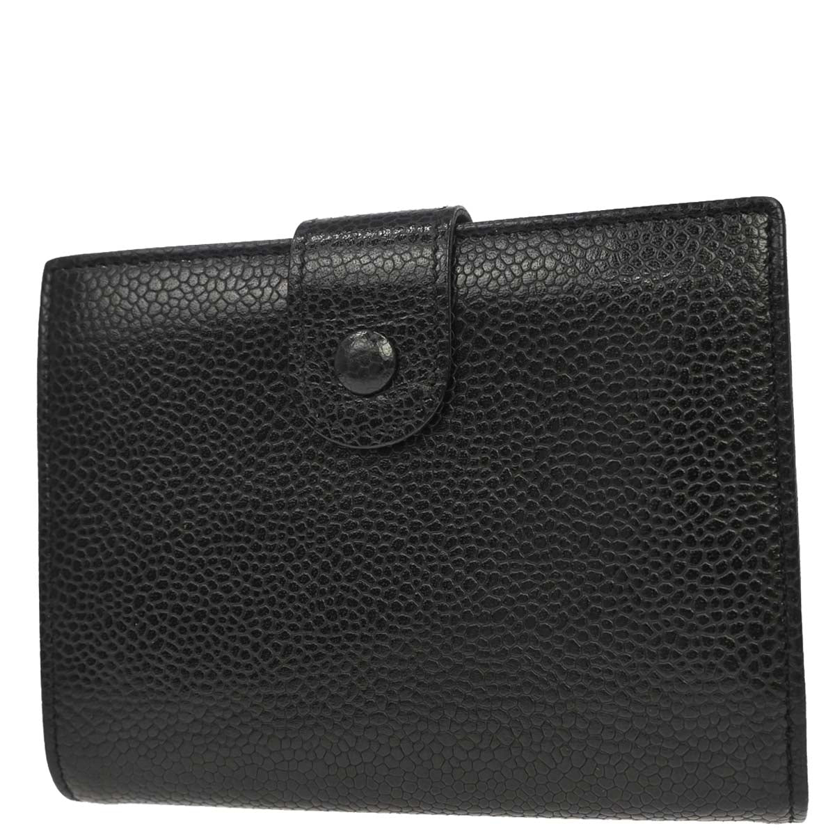 Chanel Black Caviar Skin Bifold Wallet