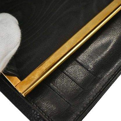 Chanel Black Caviar Skin Bifold Wallet