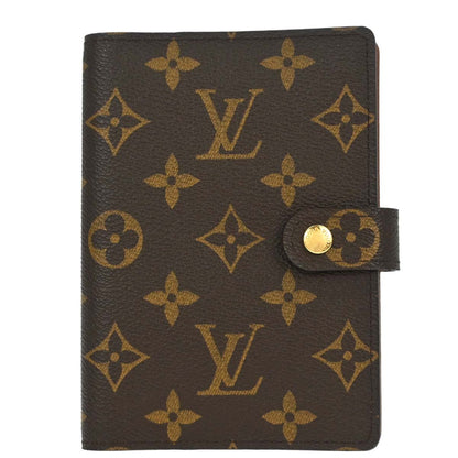 Louis Vuitton 2007 Monogram Agenda PM Notebook Cover R20005 Small Good