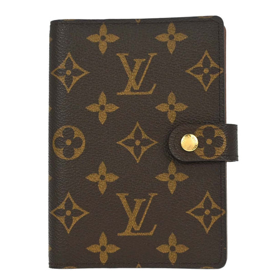 Louis Vuitton 2007 Monogram Agenda PM Notebook Cover R20005 Small Good