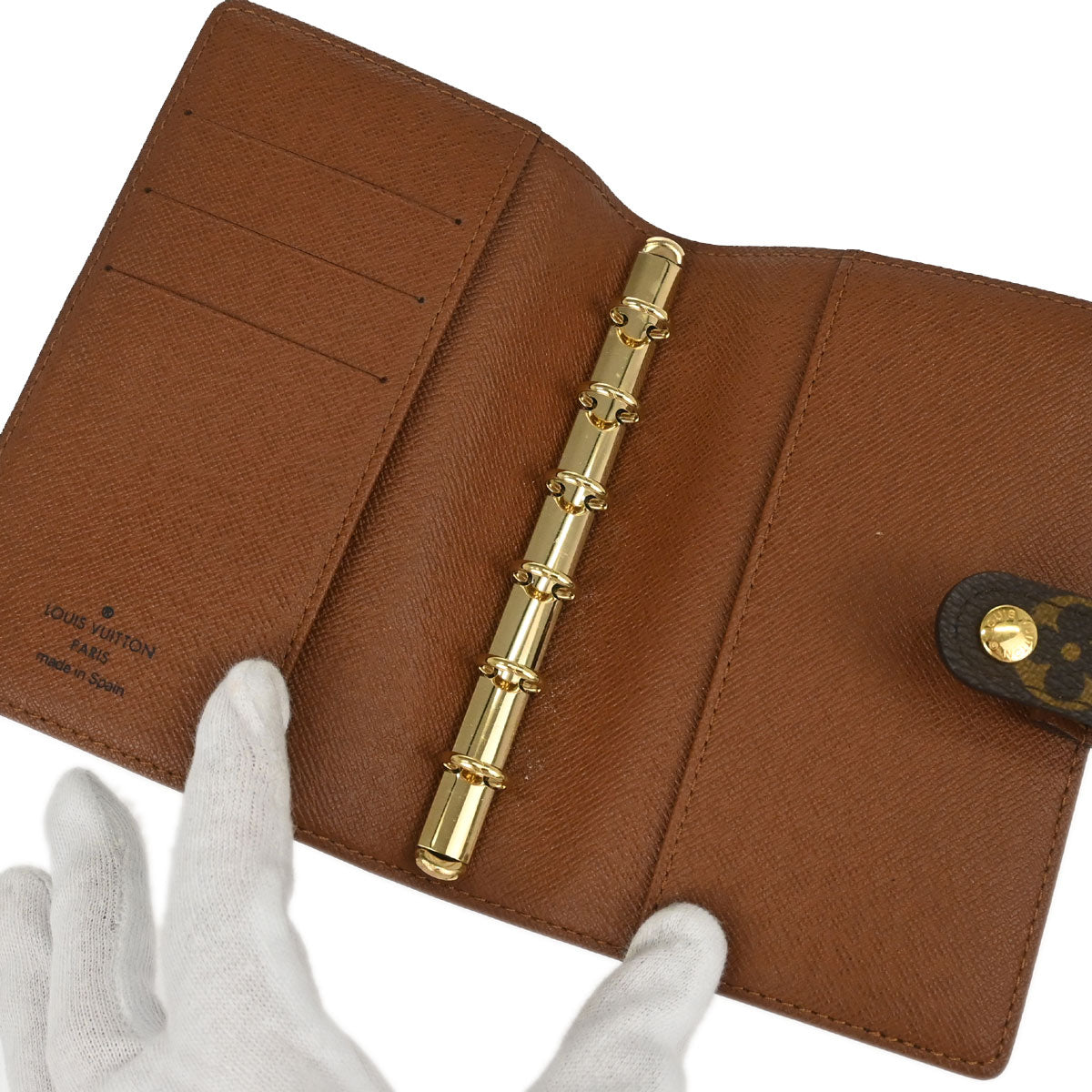 Louis Vuitton 2007 Monogram Agenda PM Notebook Cover R20005 Small Good