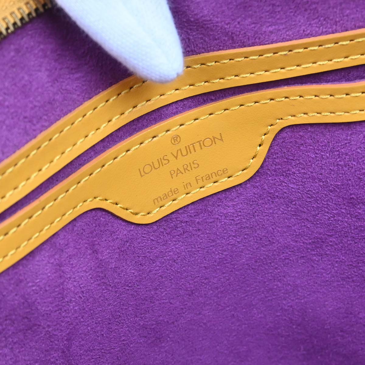 Louis Vuitton Yellow Epi Saint Jacques Tote Handbag M52279