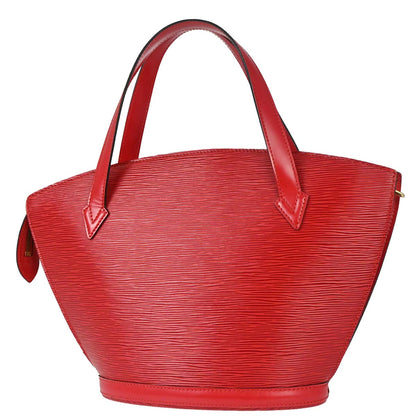 Louis Vuitton Red Epi Saint Jacques Tote Handbag M52277