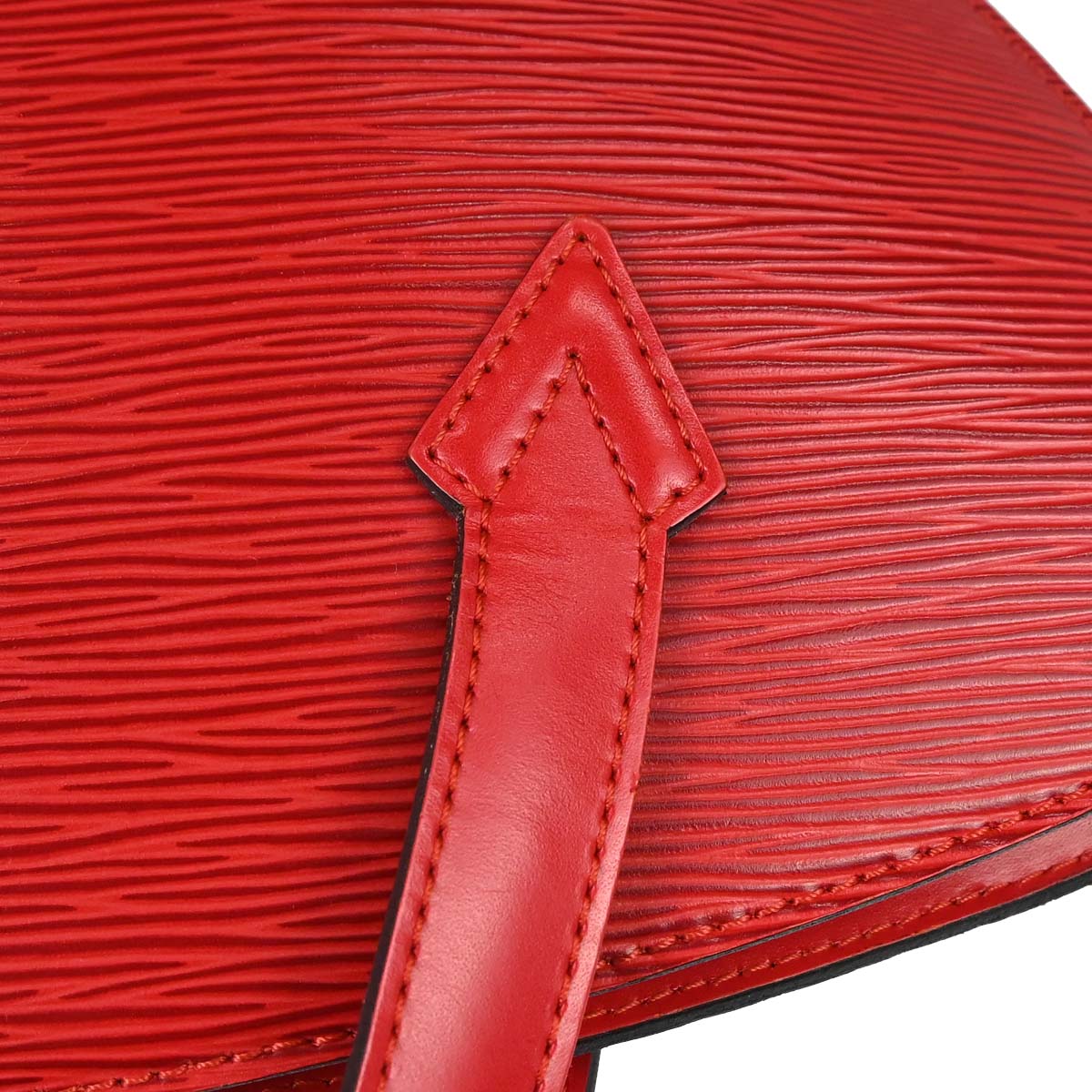 Louis Vuitton Red Epi Saint Jacques Tote Handbag M52277