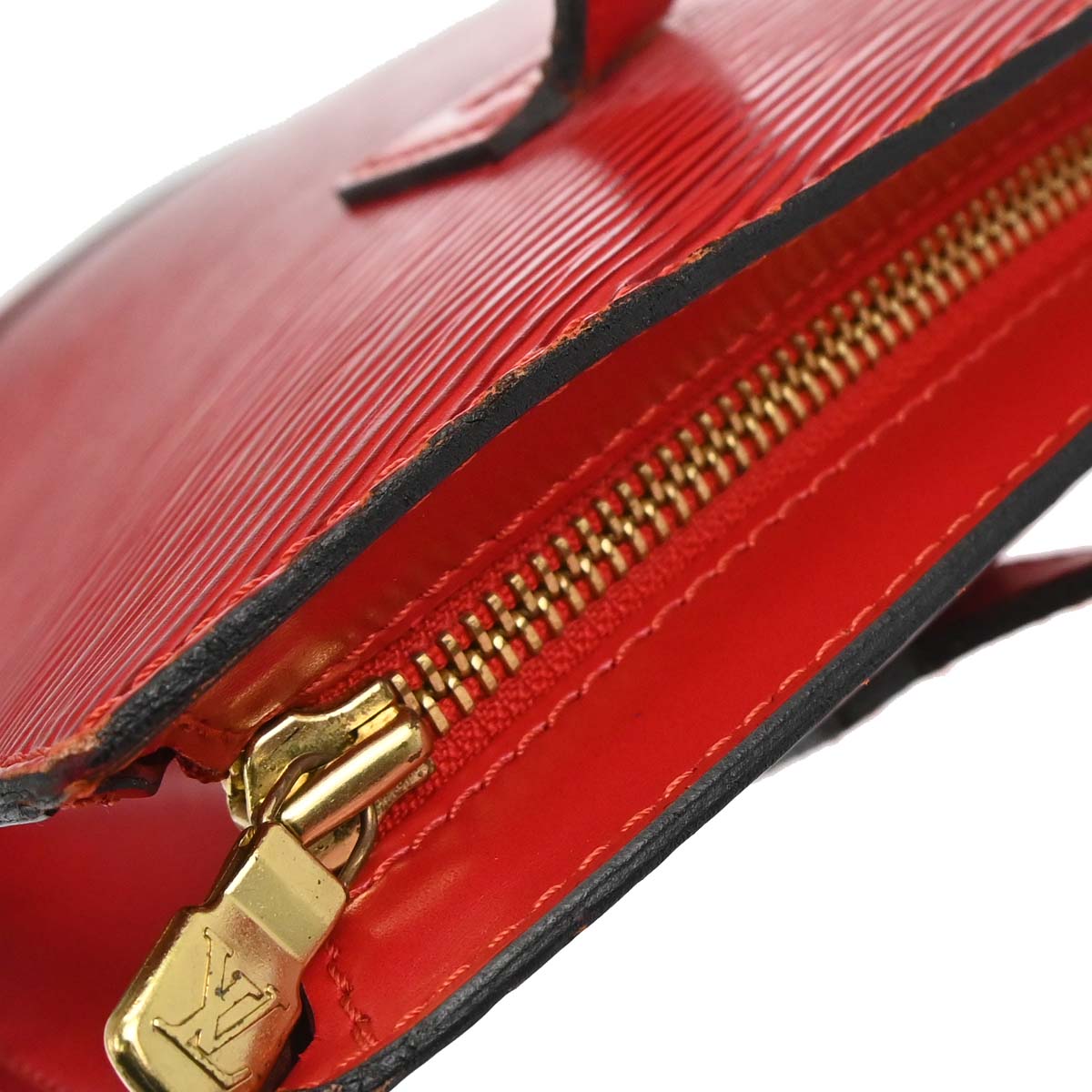 Louis Vuitton Red Epi Saint Jacques Tote Handbag M52277