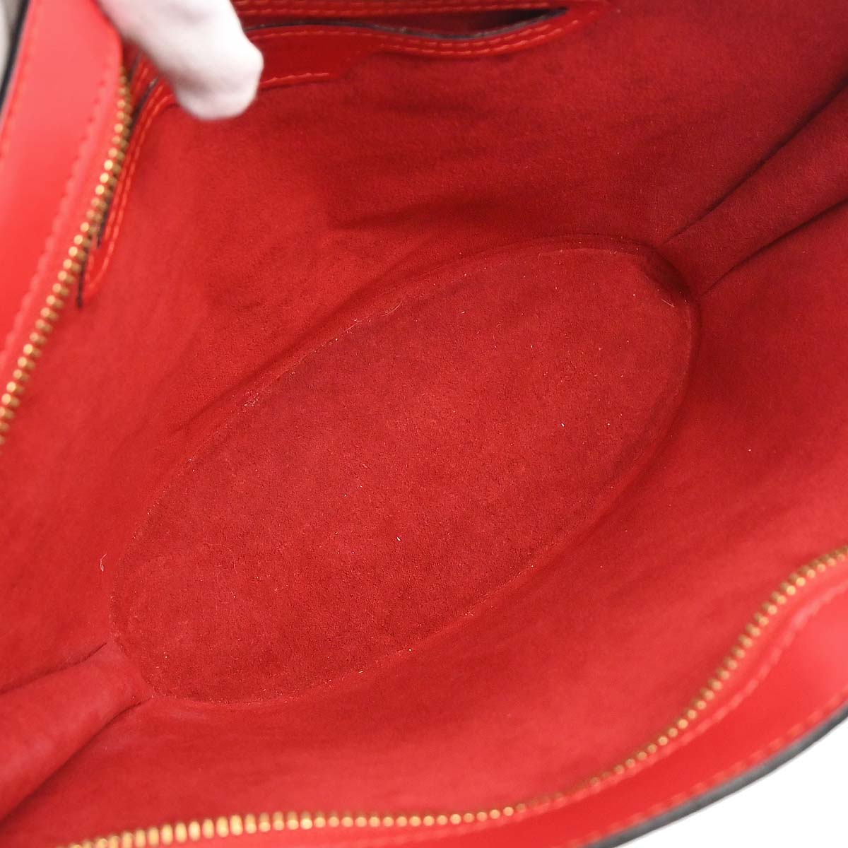 Louis Vuitton Red Epi Saint Jacques Tote Handbag M52277