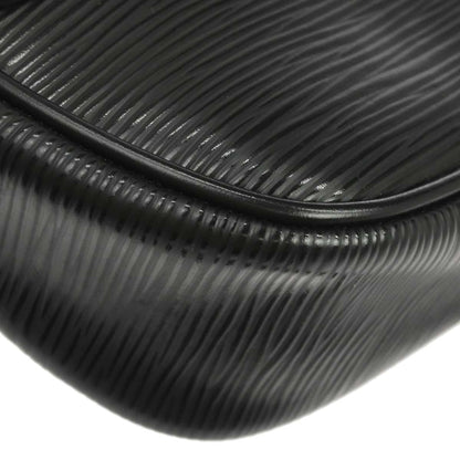 Louis Vuitton 2007 Black Epi Pochette Montaigne Handbag M59292