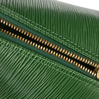 Louis Vuitton 1996 Green Epi Alma 2way Shoulder Handbag M52144