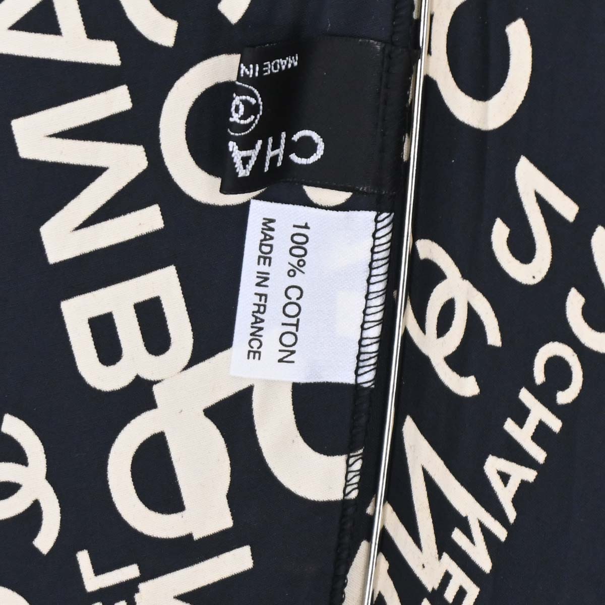 Chanel Black By Sea Line Folding Umbrella Small Good