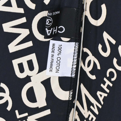Chanel Black By Sea Line Folding Umbrella Small Good