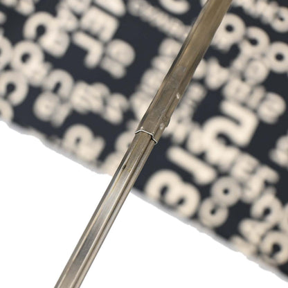 Chanel Black By Sea Line Folding Umbrella Small Good