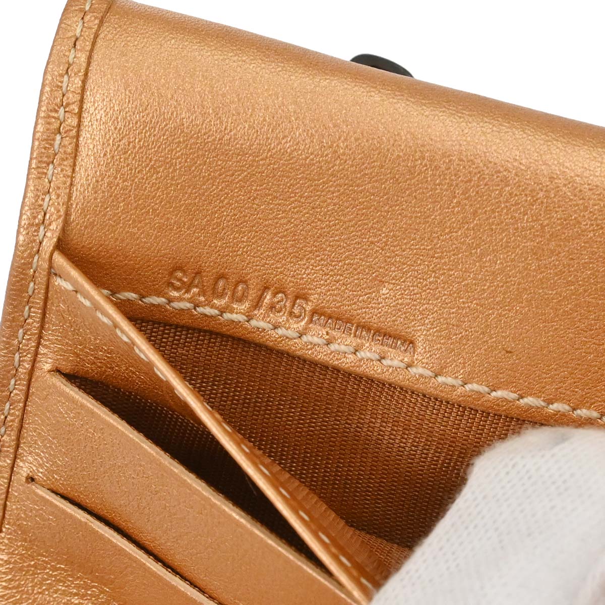 Celine * Blue Denim Macadam Long Bifold Wallet