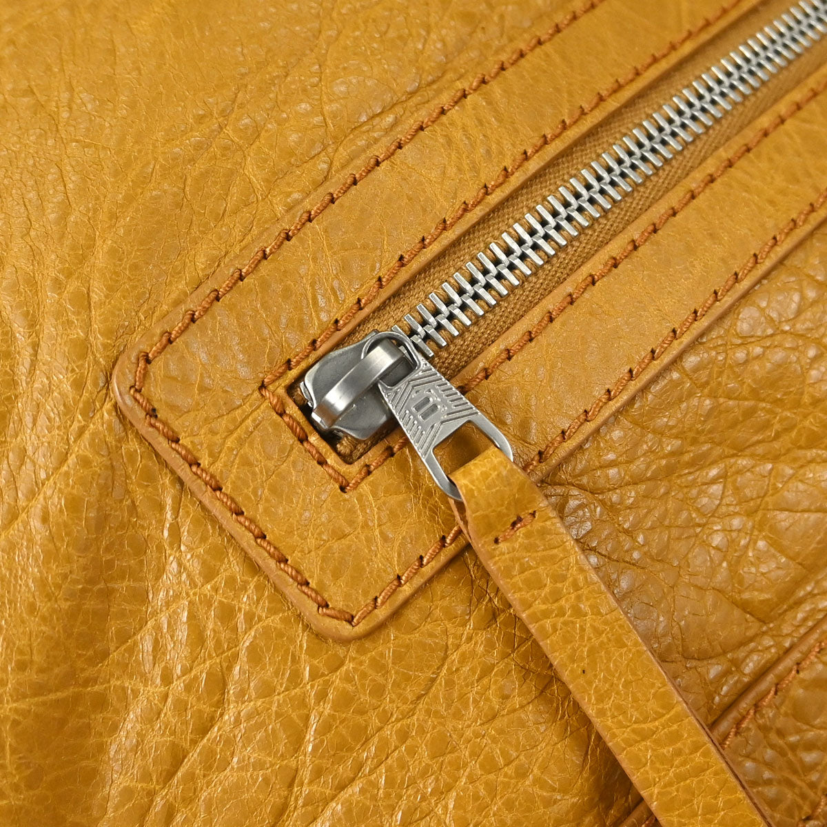 Balenciaga Brown Lambskin Courier Shoulder Bag