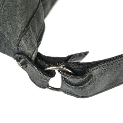 Balenciaga Green Lambskin Cruise Hobo XL Shoulder Bag