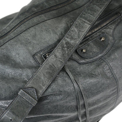 Balenciaga Green Lambskin Cruise Hobo XL Shoulder Bag