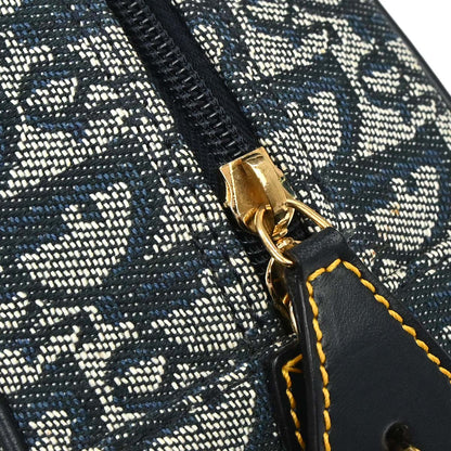 Christian Dior Navy Double Saddle Trotter Handbag