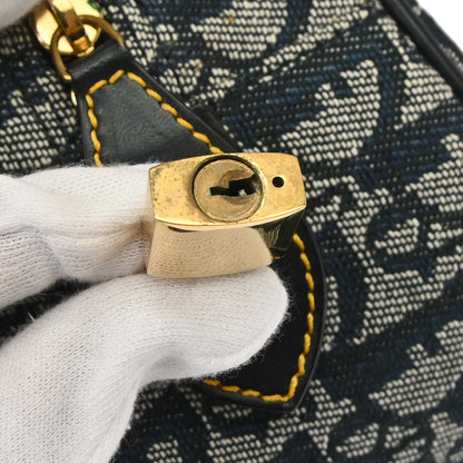 Christian Dior Navy Double Saddle Trotter Handbag