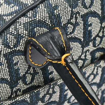 Christian Dior Navy Double Saddle Trotter Handbag