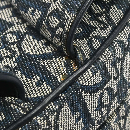 Christian Dior Navy Double Saddle Trotter Handbag