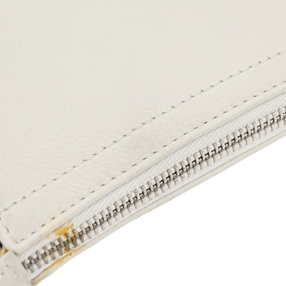 Christian Dior White Leather Handbag