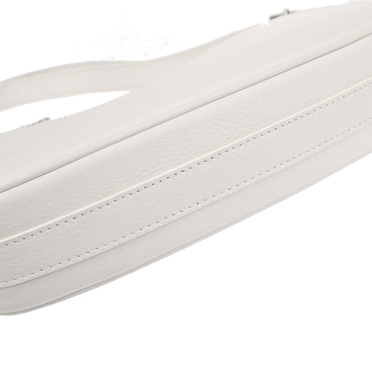 Christian Dior White Leather Handbag