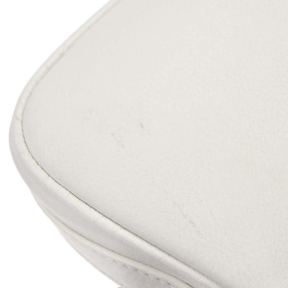 Christian Dior White Leather Handbag