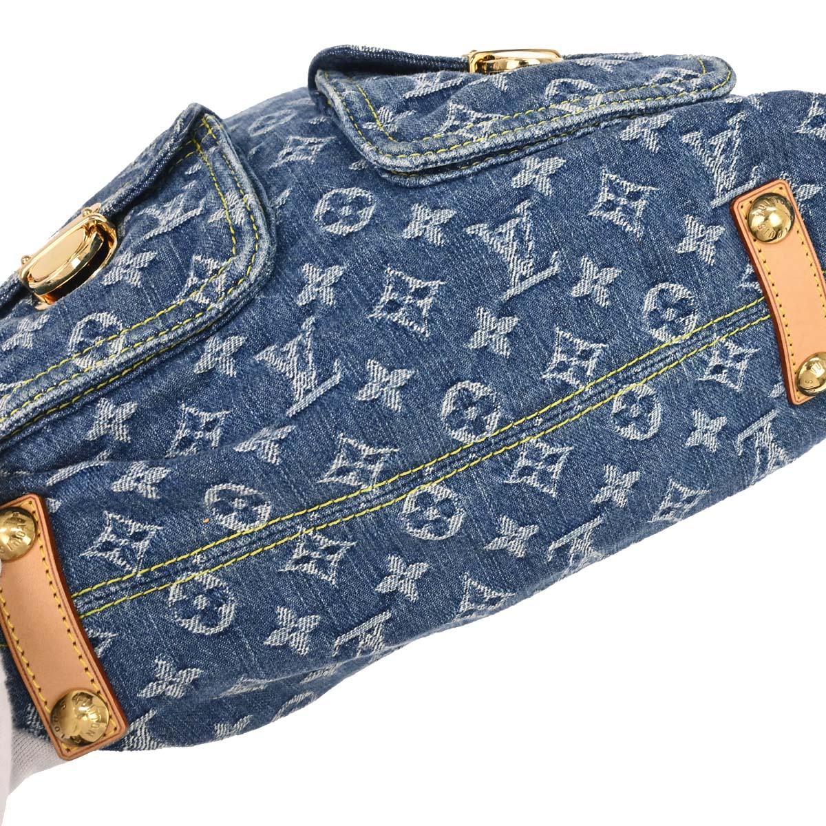 Louis Vuitton Monogram Denim Baggy GM 2way Shoulder Bag M95048