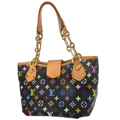 Louis Vuitton 2011 Monogram Multicolor Annie MM Tote Handbag M40308