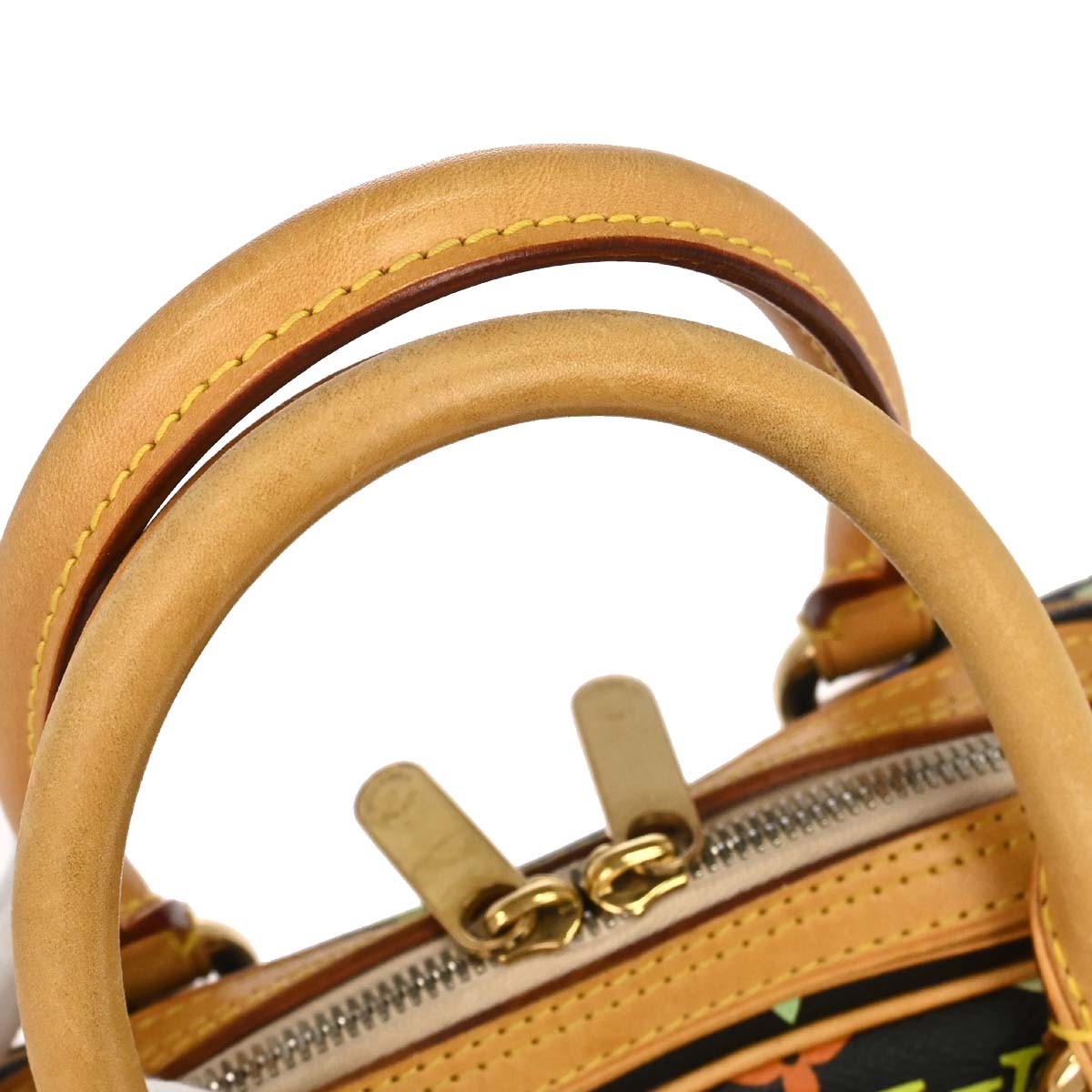 Louis Vuitton Black Monogram Multicolor Priscilla Handbag M40097
