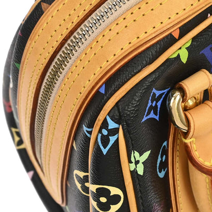Louis Vuitton Black Monogram Multicolor Priscilla Handbag M40097